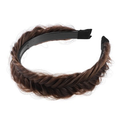Unique Bargains Women's Synthetic Hair Braided Headband