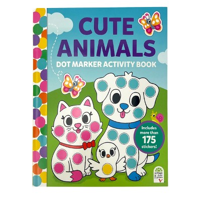 Dot Marker Activity Book Cute Animals - by  Cottage Door Press (Paperback)