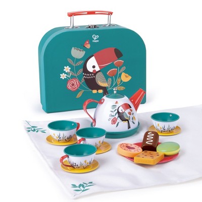 Hape: Tea Time Playset - 15pcs, Ages 2+