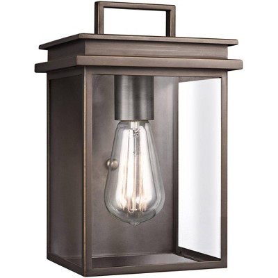 Generation Lighting Chappman 10" Antique Bronze Outdoor Wall Light