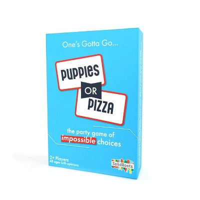 Spin Master Games Puppies or Pizza? The Card Game of Impossible Choices | Family Games