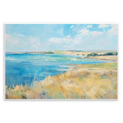 Stupell Industries Scenic Summer Shoreline Wall Plaque Art