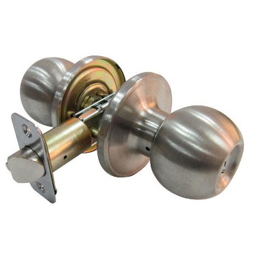 Faultless Ball Satin Entry Knobs Right Handed