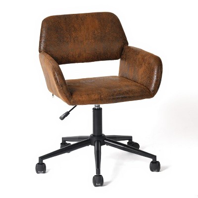 Homy Casa Adjustable Swivel Task Chair for Bedroom, Home Office & Vanity