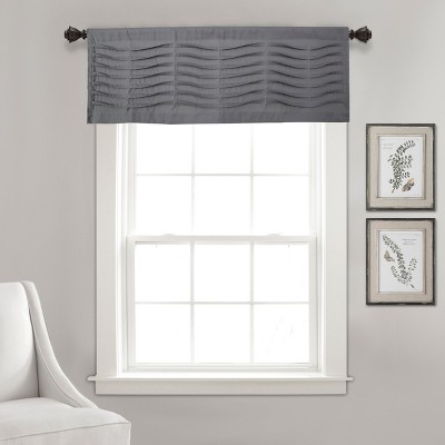 18"x52" Wave Texture Valance - Lush Décor