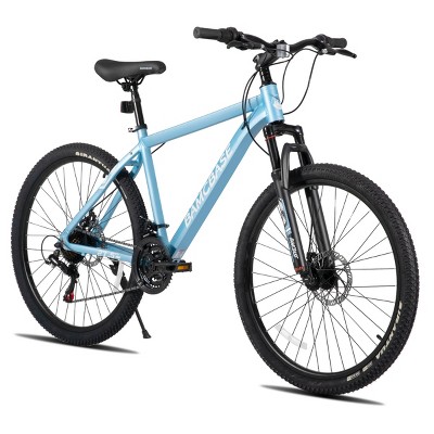 BAMCBASE Sedona Mountain Bike for Men Women, 26" 27.5" Aluminum Alloy MTB with Shimano 21 Speeds, Fork Suspension