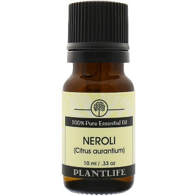 Plantlife Neroli Aromatherapy Essential Oil – 100% Pure, Therapeutic Grade, No Additives or Fillers, 10 ml