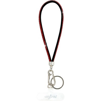 Pavilion Gift Company - Red Wristlet - Soft Gemmed Phone Wrist Strap - Cell Phone Accessories