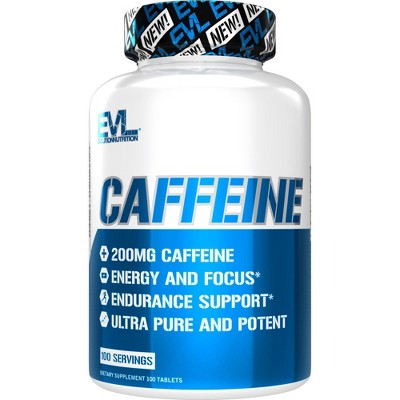 Evlution Nutrition Caffeine - Energy & Focus - 100 Servings