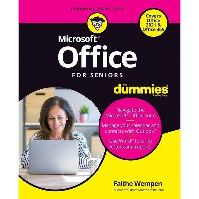 Office for Seniors for Dummies - by  Faithe Wempen (Paperback)