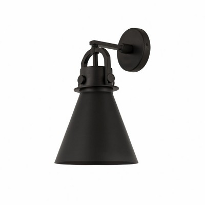 Newton Cone - 1 Light Wall Sconce In Industrial Style-14.25 Inches Tall and 8 Inches Wide