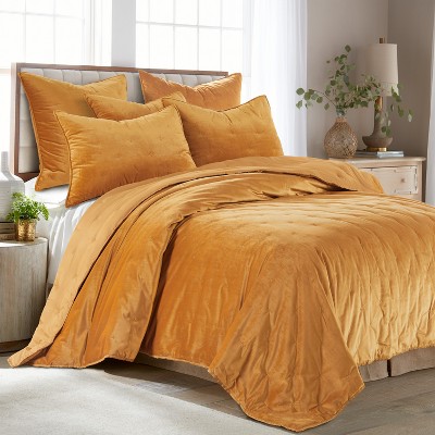 Calabria Gold Quilt - Birch Hill by Levtex Home