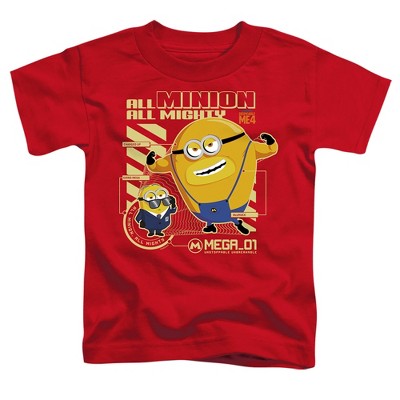 Toddler Boys' Despicable Me 4 Mega Minions Blueprint T Shirt