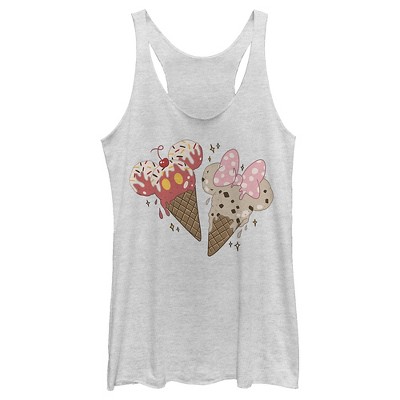 Women's Mickey & Friends Ice Cream Lovers Racerback Tank Top