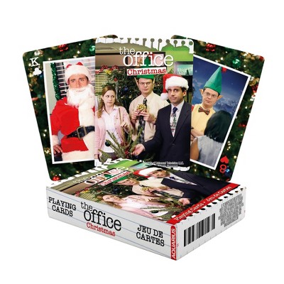 Aquarius Puzzles The Office Christmas Playing Cards