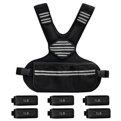 Adjustable Weighted Vest Women,  4-10 Lb/6-20 Lb Weight Vest with Ironsand Weights and DIY Zone for Walking, Jogging and Strength Training