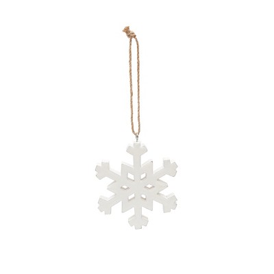 Gallerie II MDF Hexagonal Snowflake Ornament