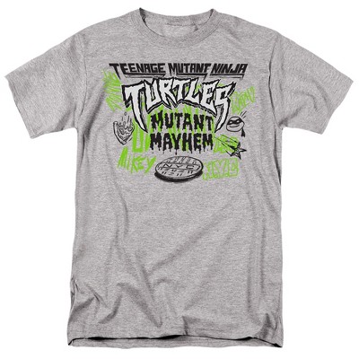Men's Teenage Mutant Ninja Turtles: Mutant Mayhem Graffiti Logo T-Shirt