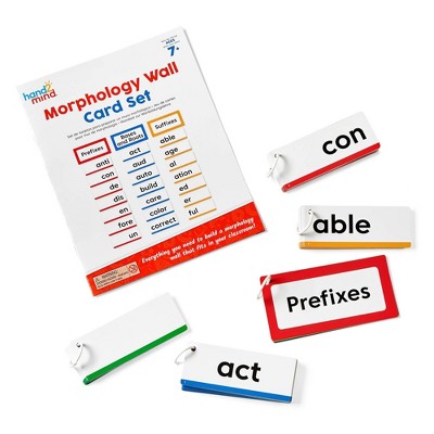 Hand2Mind Morphology Wall: Educational Language Skills Kit for 5th Grade Reading and Writing