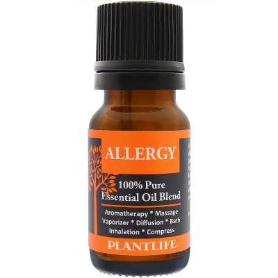 Plantlife Allergy Essential Oil Blend – 100% Pure, Therapeutic Grade – No Additives or Fillers – Made in California – 10ml