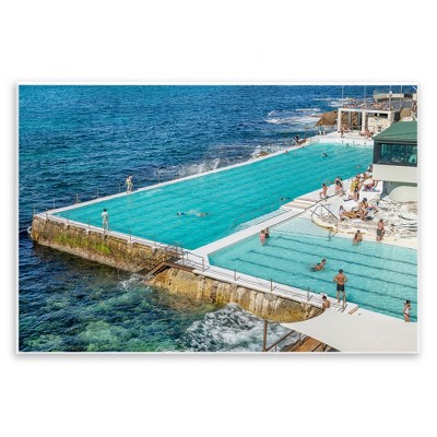 Stupell Industries Bondi Icebergs Swimming Club Wall Plaque Art