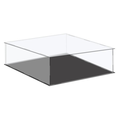 Unique Bargains Acrylic Dustproof Countertop Display Case 1 Pc