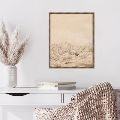 Amanti Art Twilight Mountain Peaks II by Grace Popp Framed Wall Art Print