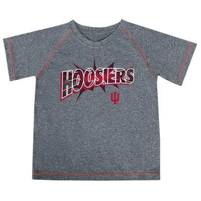 NCAA Indiana Hoosiers Toddler Boys' Poly T-Shirt