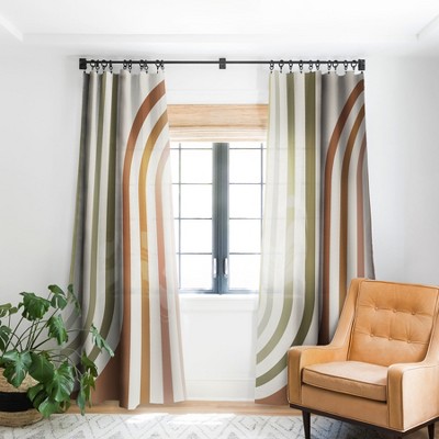 1pc Blackout Window Curtain Panel - Deny Designs