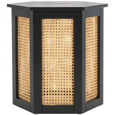 Danez Hexagon Cane Accent Table - ACC2101 - Safavieh