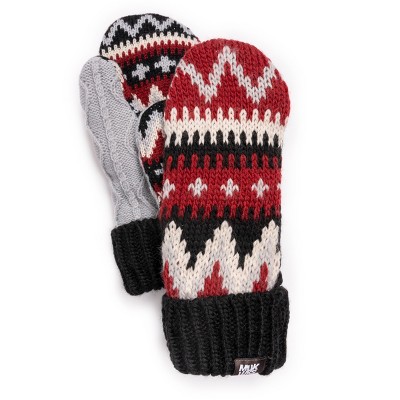 MUK LUKS Women's Cuff Mittens