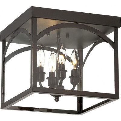 Savoy House Garrett 4 - Light Flush Mount in  English Bronze