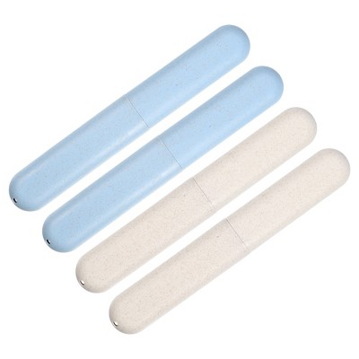Unique Bargains Toothbrush Travel Case Traveling PP Portable Toothbrush Travel Containers for Travel Business 8.07''x1.22''x0.83''