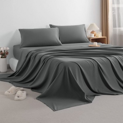 Brushed Microfiber Bed Sheet Set, 1800 Super Soft and Cozy Sheet Set - NTBAY