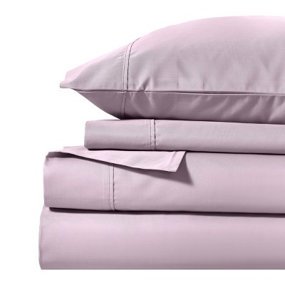 1000 Thread Count Cotton Blend Soft and Silky Solid Deep Pocket Luxury Sheet Set by Blue Nile Mills
