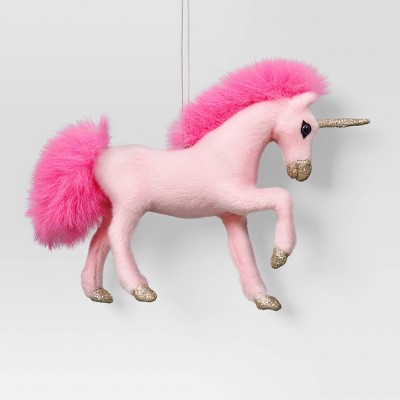 Christmas Pink Unicorn Ornament - Wondershop™