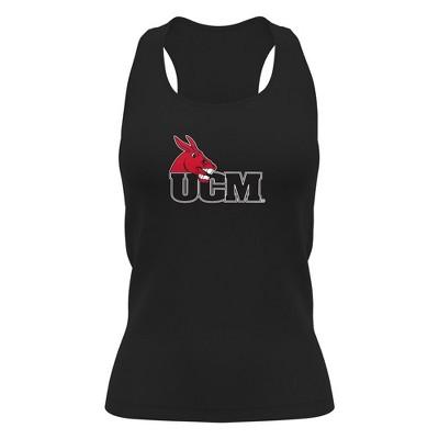 Women's University of Central Missouri Adult Sport Tank Top Primary Logo