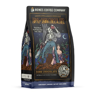 Bones Coffee Company Army of Dark Chocolate Decaf 12 oz (Ground)