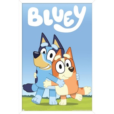 Trends International Bluey - Hug Framed Wall Poster Prints