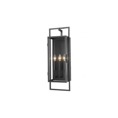 Z-Lite Lucian 3 - Light Wall Light in  Black