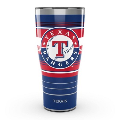 MLB Texas Rangers 30oz Hype Stripes Stainless Steel Tumbler