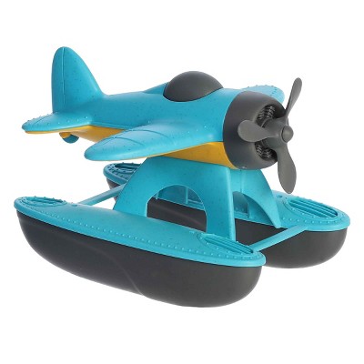 Aurora Toys Small Sea Plane Wheatley Versatile Toy Blue & Yellow 7"