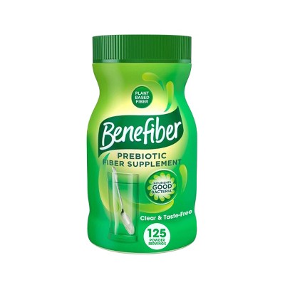 Benefiber Prebiotic Sugar-Free Fiber Supplement Powder Drink Mix