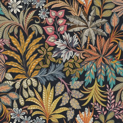 Tempaper & Co. 28 sq ft Crafted Floral Peel and Stick Wallpaper