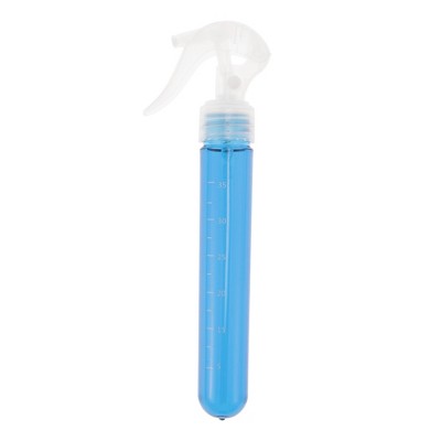 Unique Bargains Button Type Hair Spray Bottles 50ml Clear Blue 1 Pc