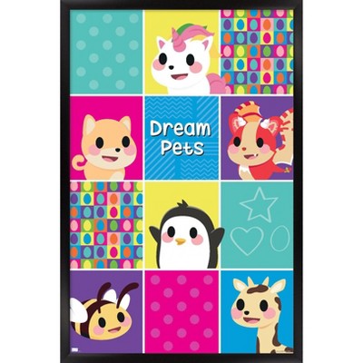Trends International Adopt Me! - Panels Framed Wall Poster Prints