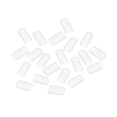 Unique Bargains Wedding Dress Bra Protective Silicone End Caps 100 Pcs