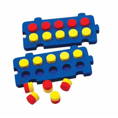 Learning Advantage Foam Ten Frames, Set of 4