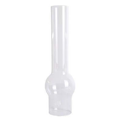 Lehman's Clear Glass Lamp Chimney, Replacement Hurricane Globe Measures 2 5/8 Inch Diam Base x 12 Inches High for Oil or Kerosene Lanterns, Matador