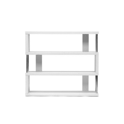 38.5" Barnes Three Shelf Modern Bookshelf - Baxton Studio